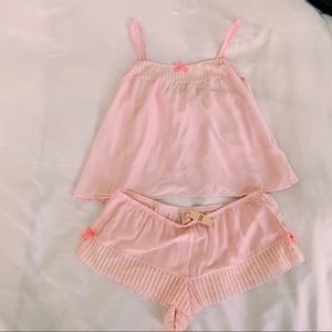 NWT light pink two-piece lingerie
